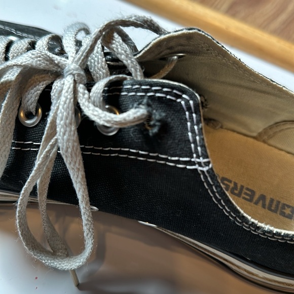 Black Converse All Star Shoes - Picture 4 of 5